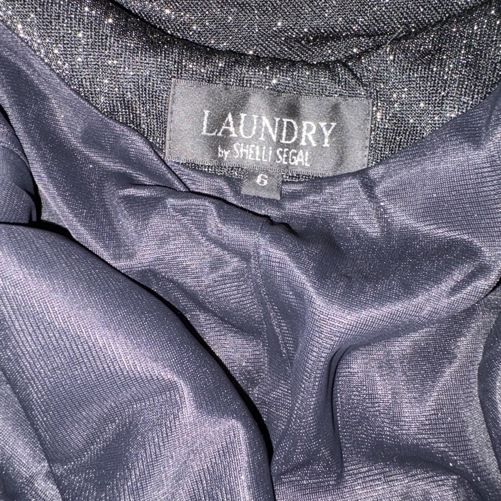 Laundry By Shelli Segal Black Sheath Dress - Picture 4 of 4